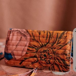 Nwt! Sezane X Inoui editions Jewelry pouch abelard print